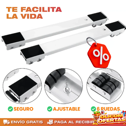 COMBO DE SOPORTES LINEALES PARA ELECTRODOMÉSTICOS + ENVÍO GRATIS
