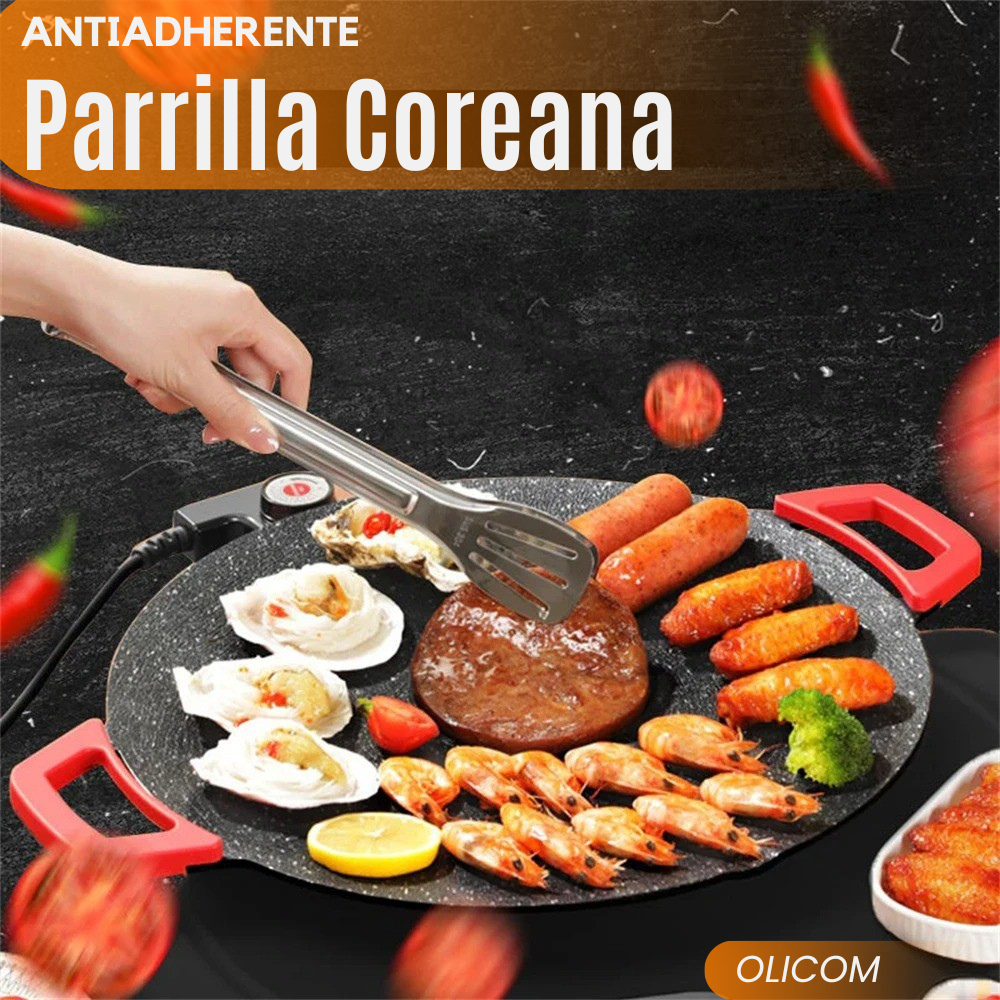 Sartén Eléctrico Coreano – Cocina Sin Humo en Casa | Envío GRATIS Colombia 🇨🇴