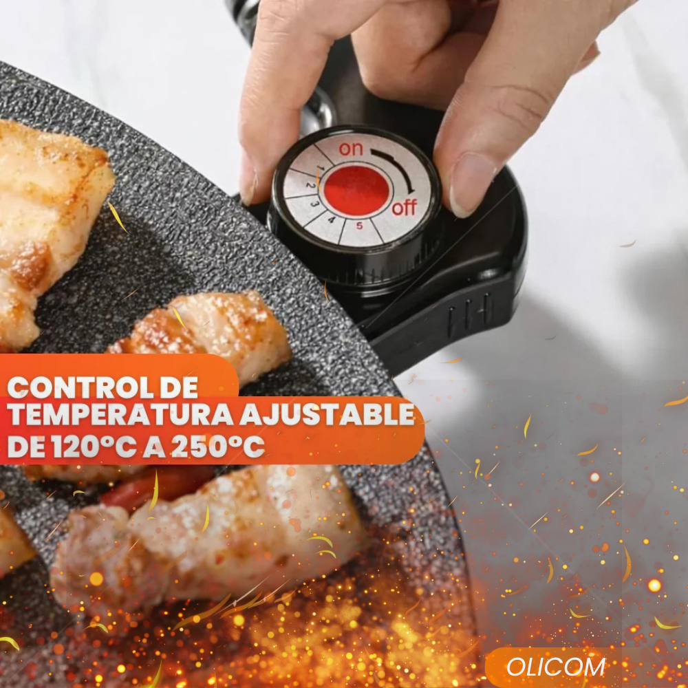 Sartén Eléctrico Coreano – Cocina Sin Humo en Casa | Envío GRATIS Colombia 🇨🇴