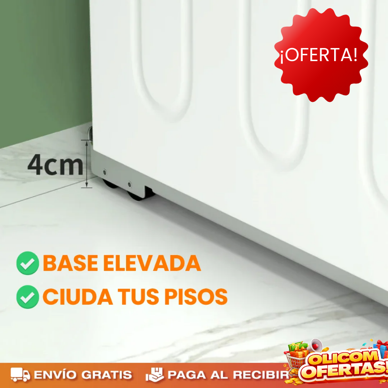 COMBO DE SOPORTES LINEALES PARA ELECTRODOMÉSTICOS + ENVÍO GRATIS