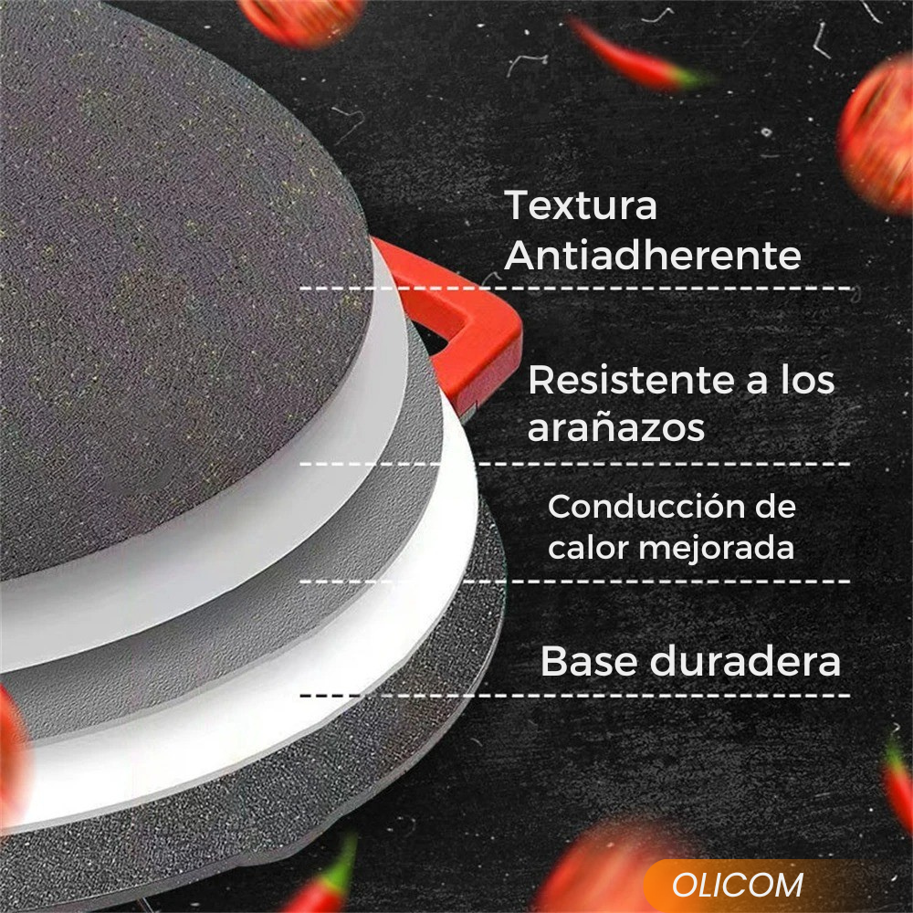 Sartén Eléctrico Coreano – Cocina Sin Humo en Casa | Envío GRATIS Colombia 🇨🇴