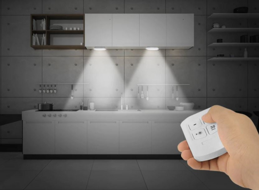 Set de 3 Luces LED Portátiles A Control Remoto Inalámbrico