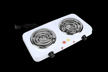 🔥 Adiós al gas, hola al ahorro: estufa eléctrica de 2 puestos 2000W