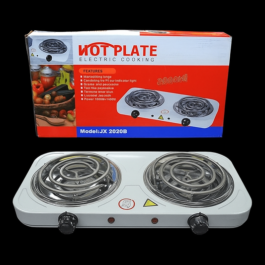 🔥 Adiós al gas, hola al ahorro: estufa eléctrica de 2 puestos 2000W