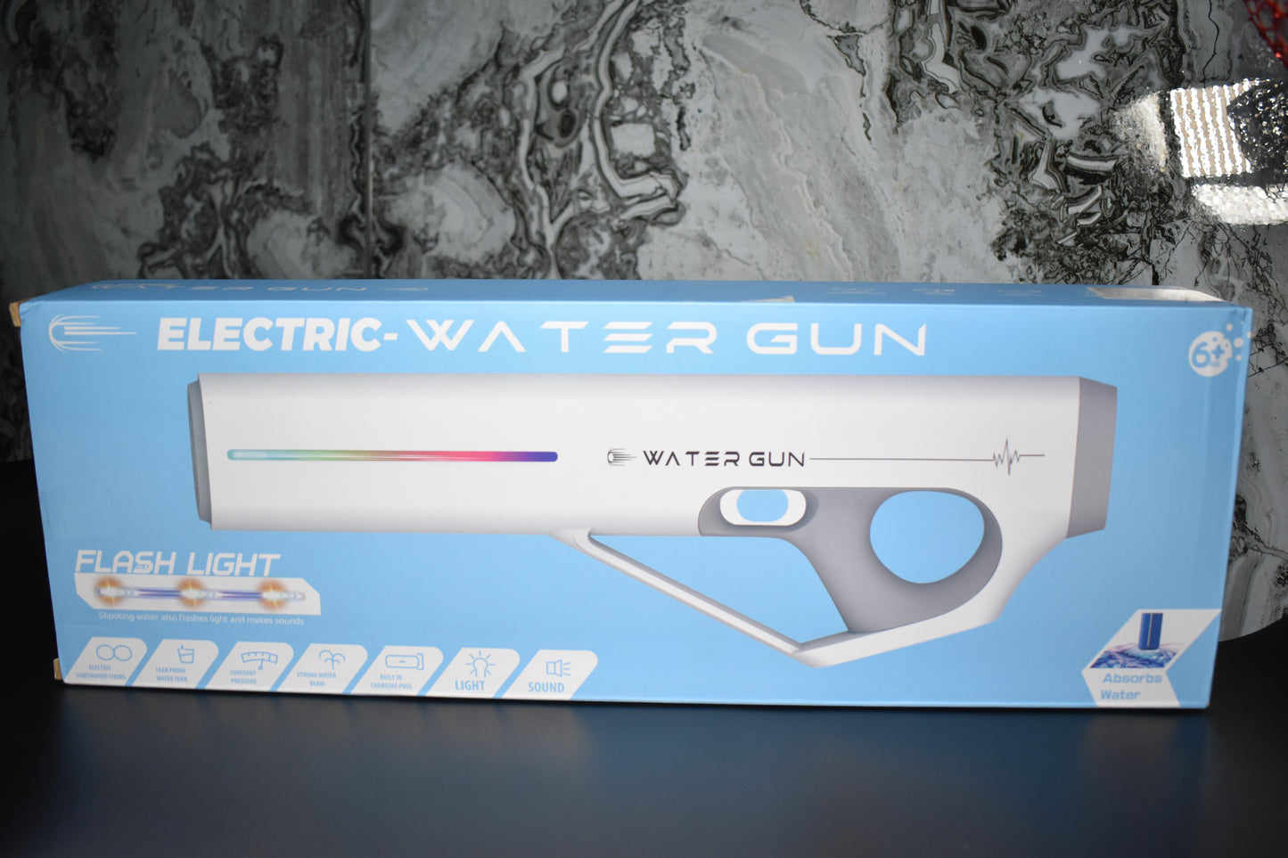 Bláster Eléctrico de Agua – Disparo Continuo 12 METROS