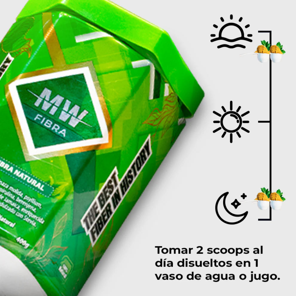 ELIMINADOR DE ESTREÑIMIENTO -FIBRA MW