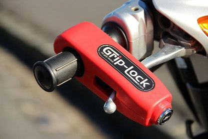 Seguro de Freno para Moto – Negro en Acero Inoxidable