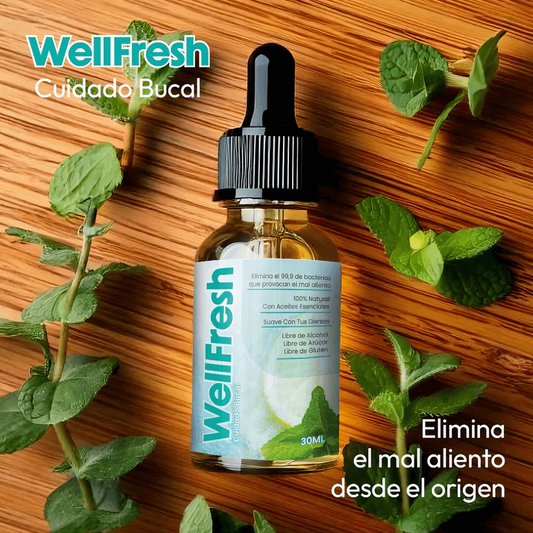 WELL FRESH ELIMINA EL MAL ALIENTO